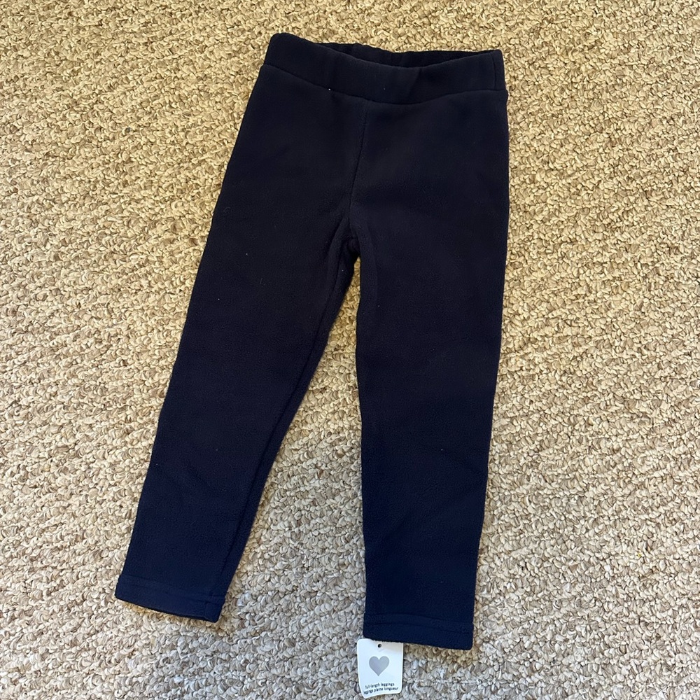 Brand New Toddler Girls Fleece Leggings